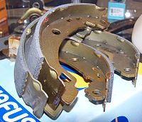 Bonded Rear Brake Shoes Bonded Rear Brake Shoes